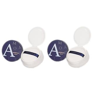 【AMORTALS 爾木萄】高畫質絲霧散粉 101控油版(買一送一)