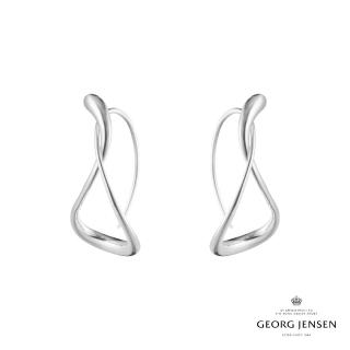 【Georg Jensen 官方旗艦店】Mercy 箍圈式耳環 大號(純銀 耳環)