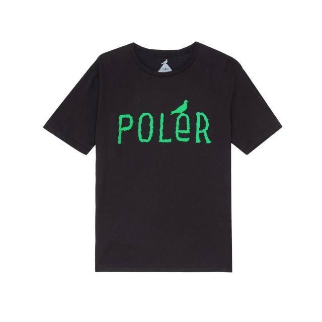 【POLER STUFF】FURRY PIGEON TEE  短袖上衣(STAPLE 聯名款 / 黑色)