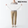 【MUJI 無印良品】棉圈絨雙線織面用巾/可吊掛/粉米(34*85cm)