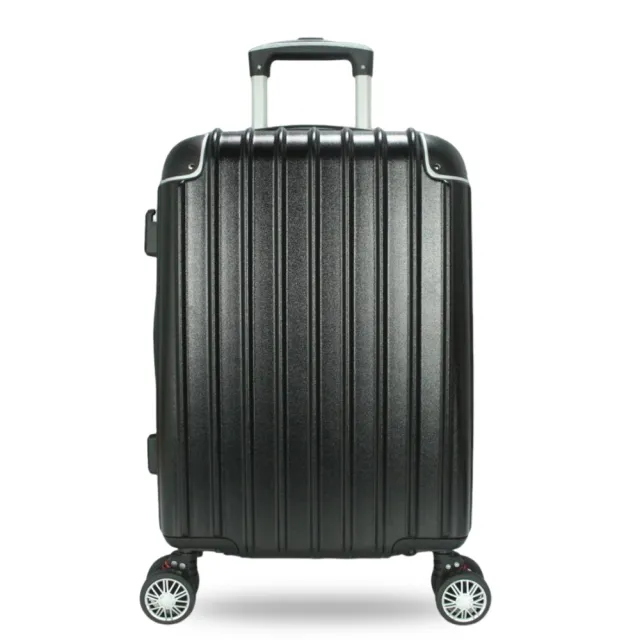 【DF travel】聖彼得系列TSA海關密碼鎖避震輪24吋行李箱-共4色
