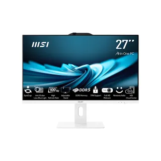 【MSI 微星】27型i7二十核液晶電腦(PRO AP272P 14M-497TW/i7-14700/16G/1TB SSD/W11P)