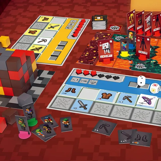【新天鵝堡桌遊】當個創世神：衝出地獄門MINECRAFT: PORTAL DASH(全家一起來/越多人越好玩/送禮最大方)