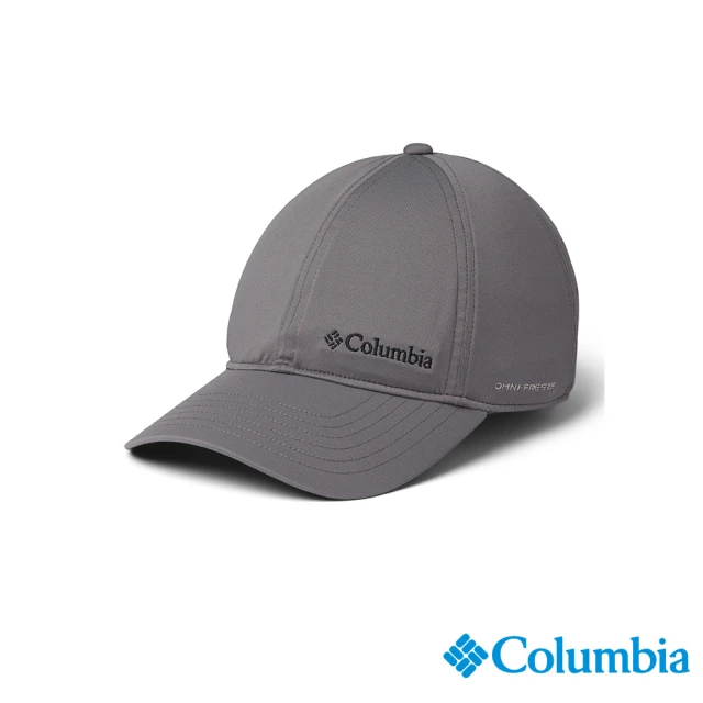 【Columbia 哥倫比亞 官方旗艦】中性-Coolhead™UPF50冰紗快排棒球帽-深灰色(UCU01260DY/IS)