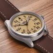 【ORIENT 東方錶】飛行風格 機械錶 手錶 棕色 皮革錶帶(RA-AC0H04Y)