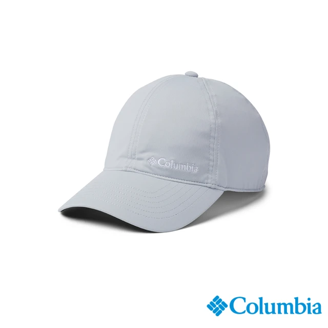 【Columbia 哥倫比亞 官方旗艦】中性-Coolhead™UPF50冰紗快排棒球帽-灰藍(UCU01260GL/IS)