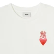 【MLB】童裝 短袖T恤 Heart系列 紐約洋基隊(7ATSH0243-50IVS)