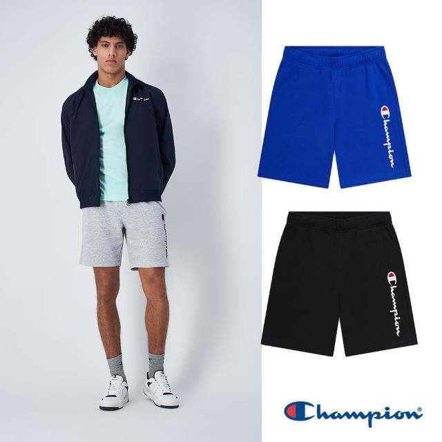 【Champion】官方直營-經典款印花LOGO短褲-男(3色)