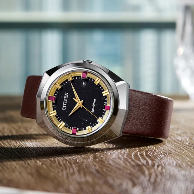 【CITIZEN 星辰 官方授權】GENTS 無際星輝限定款 限量光動能手錶-42.5mm 情人節 禮物(BN1010-05E)