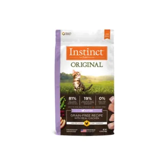 【Instinct原點】雞肉無穀幼貓配方4.5lb(WDJ 貓飼料 無穀飼料 不含麩質 肉含量高)