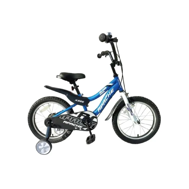 【KJB APACHE】16吋兒童輔助輪腳踏車(輔助輪自行車 學習車 童車 超值全配 輕量 潮流 高品質保證/K305)