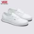 【VANS 官方旗艦】Authentic 男女款全白色滑板鞋