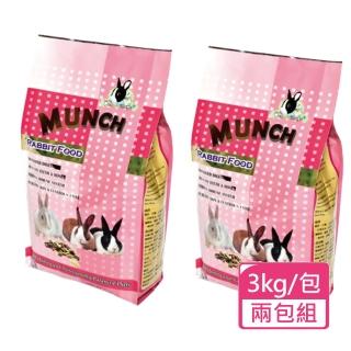 【Pet Village 魔法村】綜合均衡兔子主食 3kg/包；兩包組(兔飼料 兔主食 全齡兔)