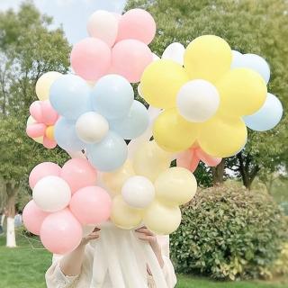 派對佈置畢業五瓣花DIY氣球花3支組(生日氣球 派對佈置 兒童節 畢業 教室 裝飾 佈置)