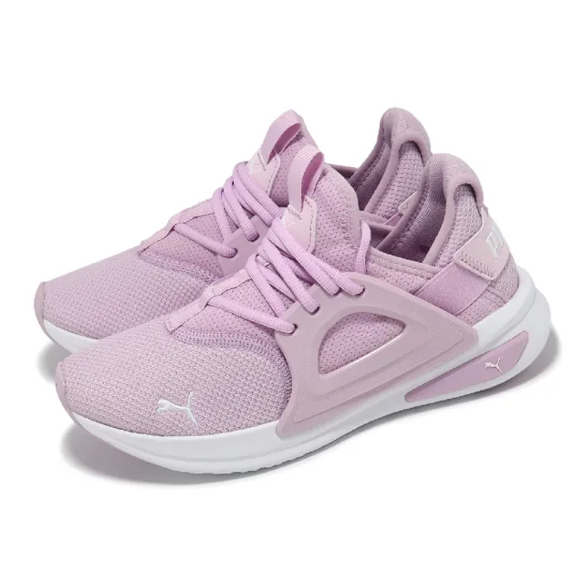 【PUMA】慢跑鞋 Softride Enzo Evo Better Rmx 男女鞋 紫 白 緩衝 厚底 運動鞋(378291-14)