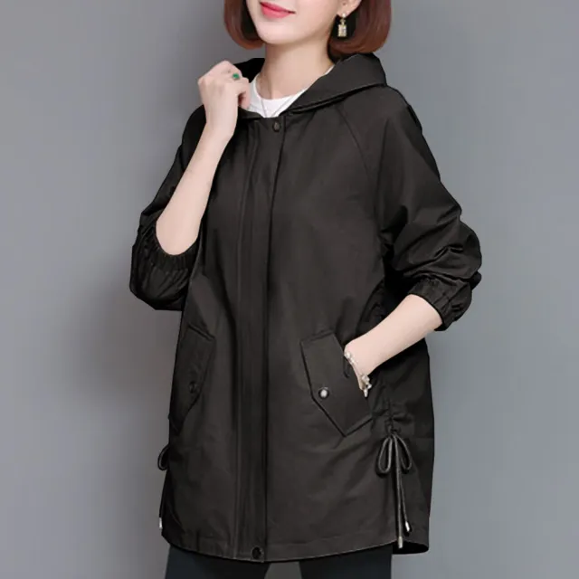 【HiuHiu 韓妍玥】薄款輕便典雅風衣