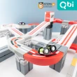 【Qbi 益智軌道磁吸玩具】小黑啤聯名－挑戰卡+熱血賽車手(Qbi)