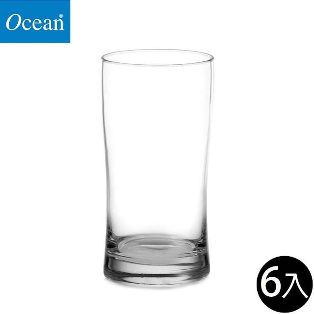 【Ocean】啤酒杯 235ml 6入組 百樂系列(玻璃杯 水杯 果汁杯 飲料杯 透明玻璃杯)