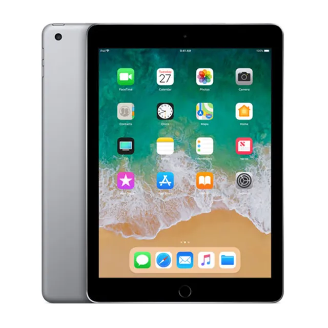 【Apple】A級福利品 iPad 6 9.7吋 2018-128G-WiFi版 平板電腦(贈超值配件禮)