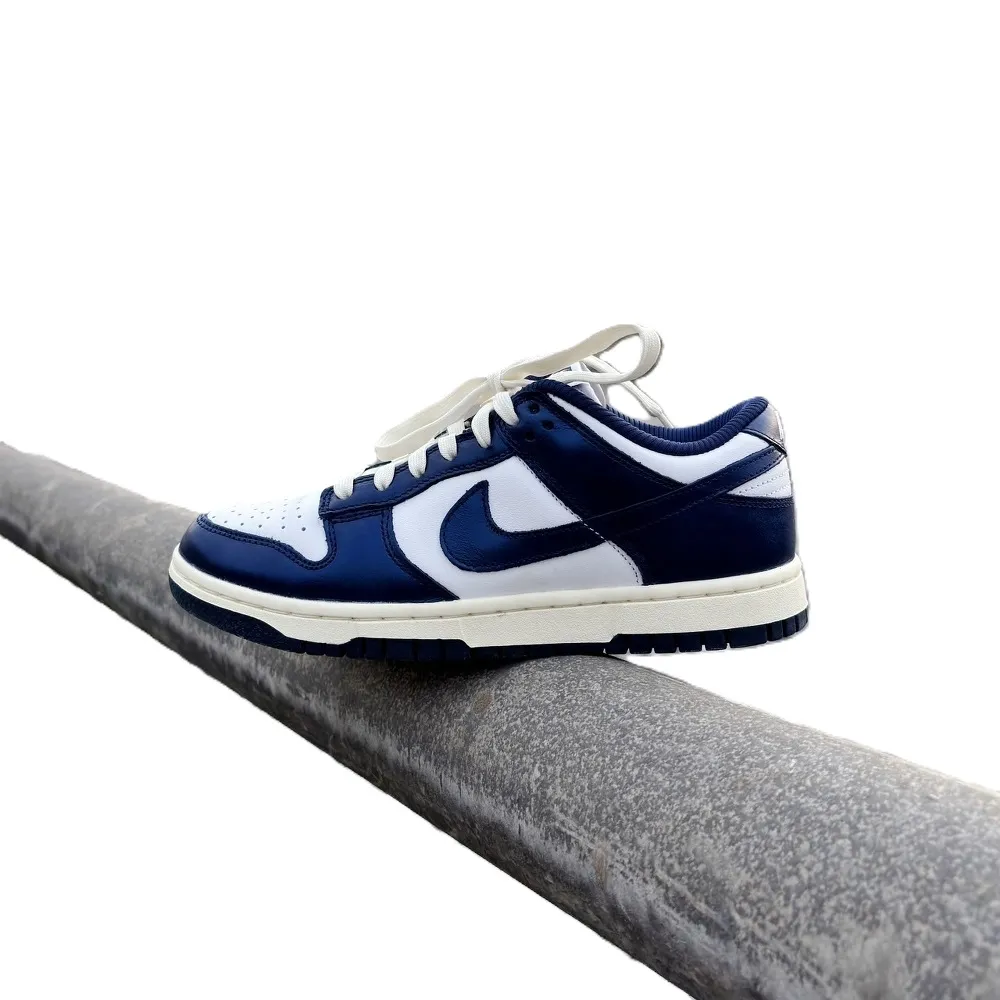 NIKE 耐吉】Nike Dunk Low Vintage Navy 奶油底海軍藍(FN7197