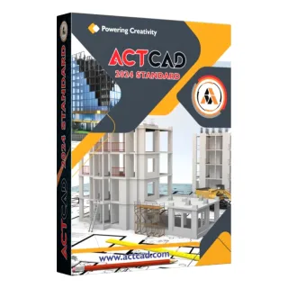 【ActCAD 2024 標準版 區網授權】買斷制-相容DWG的CAD軟體(採購超過10套數量請洽ActCAD服務商)