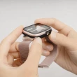【SwitchEasy 魚骨牌】Apple Watch  9/8/7 45mm Modern Hybrid 鋼化玻璃鋁合金保護殼(通用最新S9)