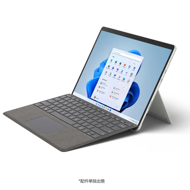 【Microsoft 微軟】A福利品 Surface Pro8 13吋i7輕薄觸控筆電-白金(i7-1185G7/16G/512G/W11)