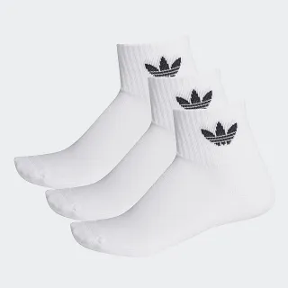 【adidas 官方旗艦】腳踝襪 3 雙入 男/女 - Originals FT8529