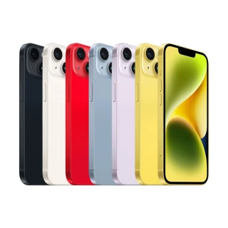 【Apple】A級福利品 iPhone 14 128G 6.1吋(贈送手機保護套+鋼化保護貼+原廠充電器)