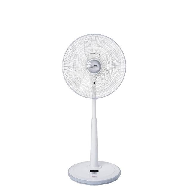 【SAMPO 聲寶】16吋五片扇葉微電腦DC立扇附遙控器 -(SK-FA16AD)