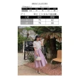 【UniStyle】大擺半身裙 韓版高腰A字傘裙 女 EAX3276F(灰風鈴紫)