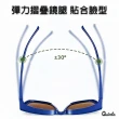 【Quinta】UV400舒適加大包覆型偏光太陽眼鏡(TR材質/輕便摺疊/度數族必備套鏡超實用-QTT01)
