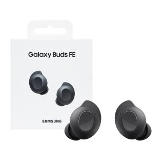 【Samsung 三星】Galaxy Buds FE 原廠真無線藍牙耳機 - 曜石黑 贈雙Type C線(SM-R400)