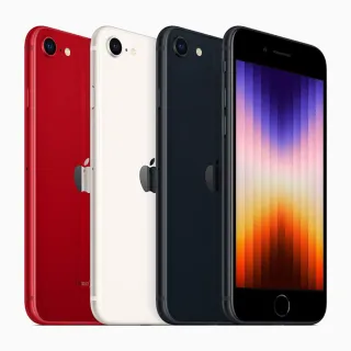 【Apple】A+級福利品 iPhone SE 3 128G 4.7吋（贈充電組+螢幕玻璃貼+氣墊空壓殼）
