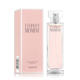 【Calvin Klein】CK Eternity Moment 永恆時刻女性淡香精 100ml(平行輸入)