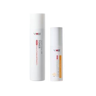 【薇佳】超級維他命C水凝乳50ml+微晶3D全能化妝水200ml(乳液/化妝水)