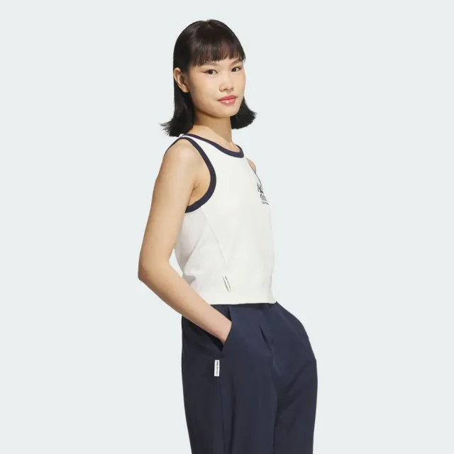 【adidas 官方旗艦】LOGO 運動背心 女 JI6881