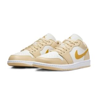 【NIKE 耐吉】W Air Jordan 1 Low Yellow 黃白 AJ1 女鞋 休閒鞋 DC0774-170