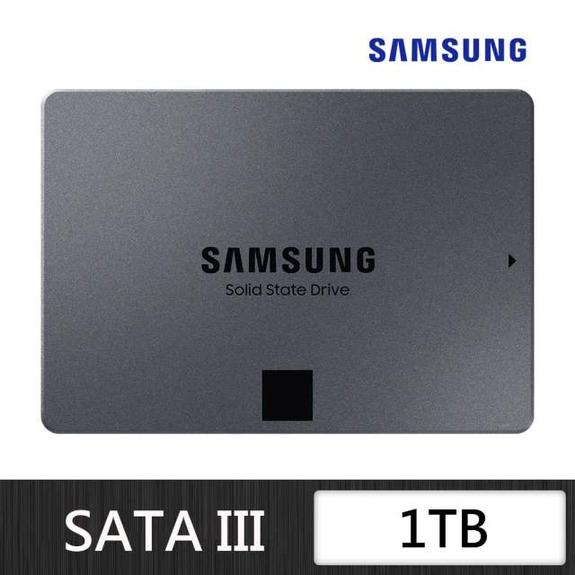 【SAMSUNG 三星】870 QVO 1TB SATA ssd固態硬碟 (MZ-77Q1T0BW) 讀 560M/寫 530M