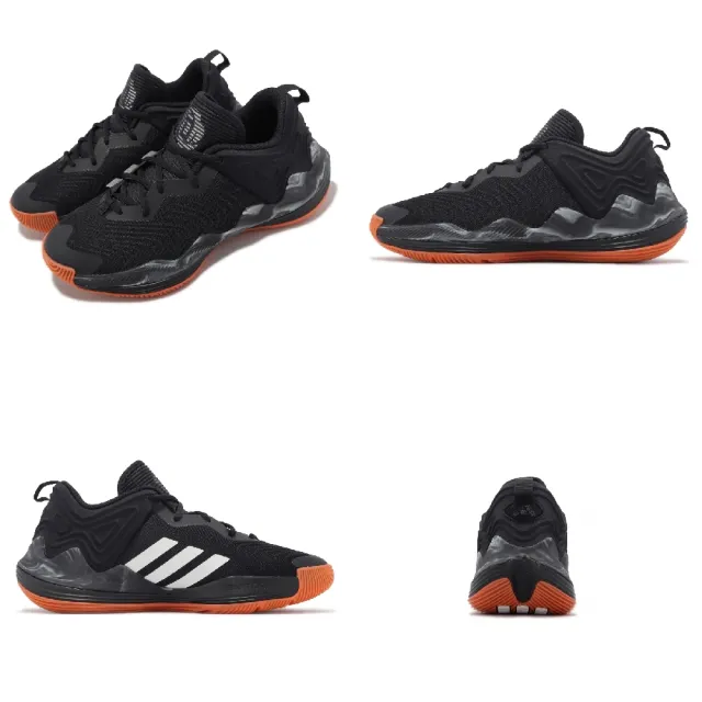 【adidas 愛迪達】籃球鞋 D Rose Son Of Chi 3 黑 橘 緩震 男鞋 愛迪達(IG5559)