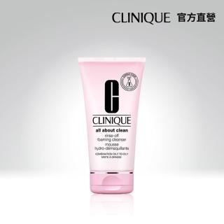 【CLINIQUE 倩碧】溫和型卸妝慕絲150ml(混和肌/油肌適用 清爽潔淨)