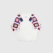 【GAP】女裝 純棉圓領短袖針織毛衣-白色(874528)