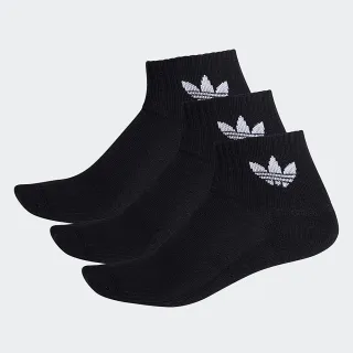 【adidas 官方旗艦】腳踝襪 3 雙入 男/女 - Originals FM0643