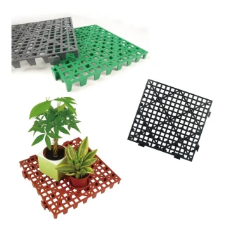 【蔬菜之家】十字腳排水板 排水踏板  50片/袋(珊瑚紅 黑色 灰色 綠色)