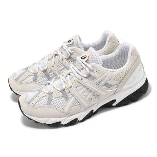 【asics 亞瑟士】休閒鞋 GEL-Sonoma 15-50 男鞋 女鞋 白 灰 緩衝 戶外機能 越野跑鞋 亞瑟士(1201A438101)