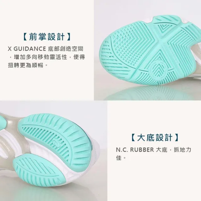 【asics 亞瑟士】NETBURNER BALLISTIC FF 3 女排羽球鞋(1052A069-106)