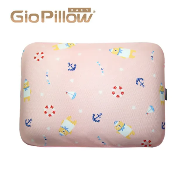 【GIO Pillow】超透氣防蹣兒童枕頭 L號 2歲以上(枕頭 兒童枕頭 午睡枕頭 水洗枕頭 透氣枕)