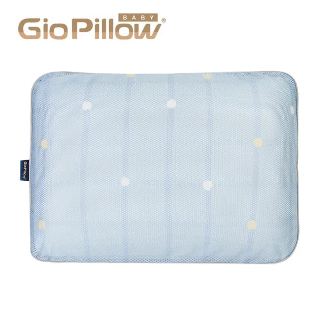 【GIO Pillow】超透氣防蹣兒童枕頭 L號 2歲以上(枕頭 兒童枕頭 午睡枕頭 水洗枕頭 透氣枕)
