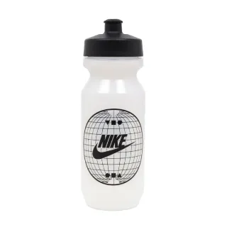 【NIKE 耐吉】水壺 Big Mouth Bottle 2.0 白 黑 大嘴巴 戶外 運動 自行車 水瓶(N000004391-022)