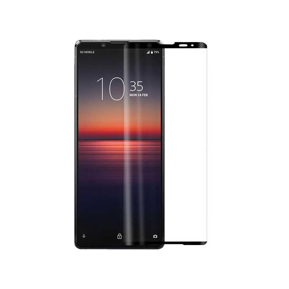 【SOG手機配件】Sony 3D滿版玻璃貼(保護貼適用Xperia1/5/10/II/III/Plus/XZP/XZ3/XZ2/XZ1/XA/XZ/X/XP/XZP)